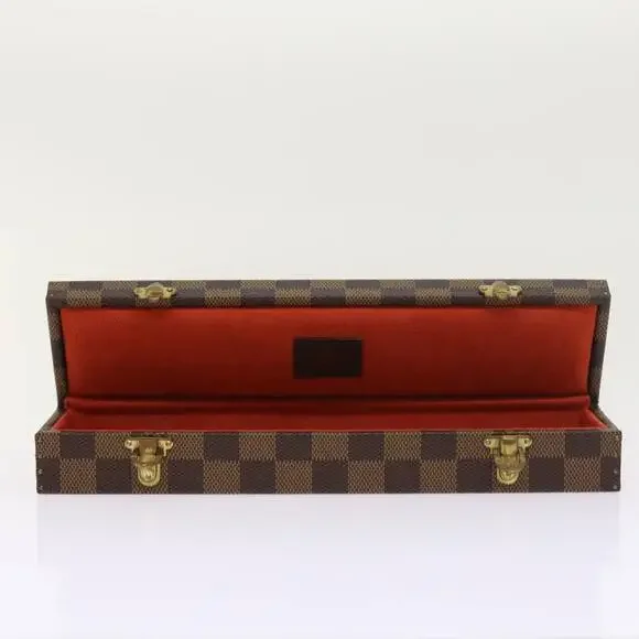 LOUIS VUITTON Damier Ebene Watch Case Trunk - Picture 9 of 16